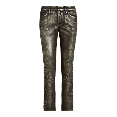 Ralph Lauren Embellished 160 Skinny Jean In Halcyon Dust