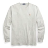 Polo Ralph Lauren Classic Fit Soft Cotton Crewneck T-shirt In Andover Heather