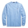 Polo Ralph Lauren Classic Fit Soft Cotton Crewneck T-shirt In Soft Royal Heather