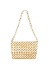 VANINA 'PEARL MIST' BAGUETTE SHOULDER BAG