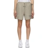 ESSENTIALS GREY VOLLEY SHORTS