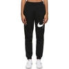 NIKE BLACK SPORTSWEAR SWOOSH LOUNGE PANTS