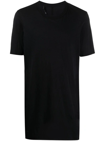 11 By Boris Bidjan Saberi Round Neck Short-sleeved T-shirt In Black