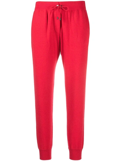 Brunello Cucinelli 针织运动裤 In Red
