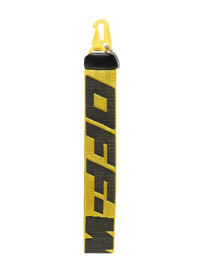 Off-white 2.0 Industrial Keyring In Yellow