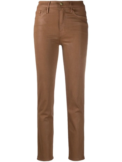 Frame Mid-rise Skinny Jeans In Multicolour