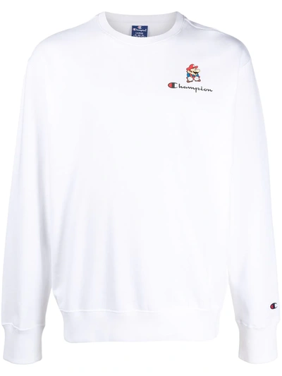 Champion X Super Mario Bros.™ Anniversary Sweatshirt In White