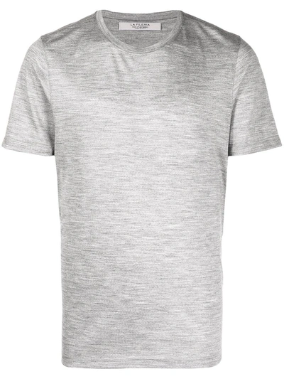 La Fileria For D'aniello Virgin Wool T-shirt In Grey