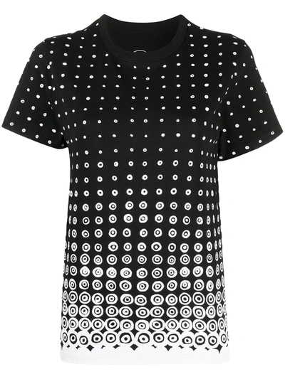 10 Corso Como Eos-logo Cotton T-shirt In Black