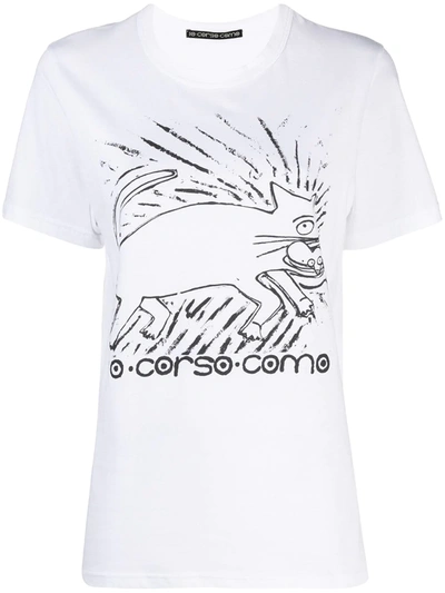 10 Corso Como Graphic-print T-shirt In White