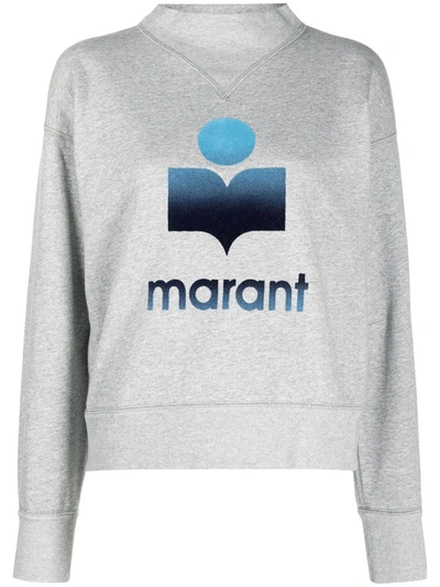 Isabel Marant Étoile Moby Sweatshirt In Grey