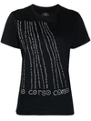 10 Corso Como Graphic-print T-shirt In Black