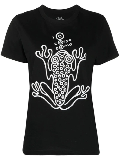 10 Corso Como Graphic-print T-shirt In Black