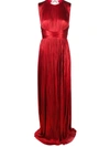 MARIA LUCIA HOHAN ADELA RUCHED DRAPE GOWN
