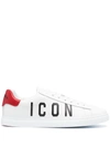 Dsquared2 Dsquared New Tennis Sneakers In White Color Leather