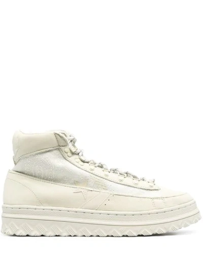 Converse X Paria Farzaneh Beige Pro Leather X2 High Top Sneakers In Neutrals