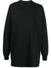 11 BY BORIS BIDJAN SABERI OVERSIZE LONG-SLEEVED TOP