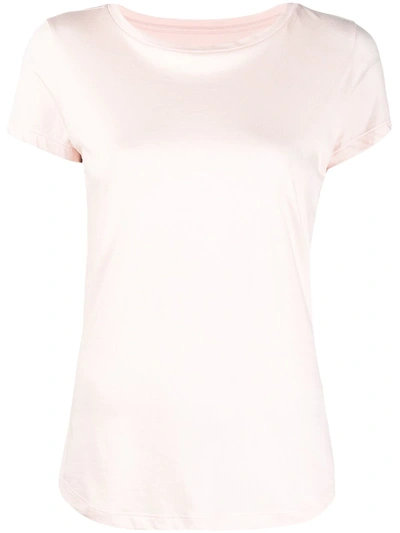 Incentive! Cashmere Round Neck T-shirt In Pink