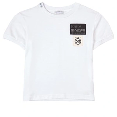 Dolce & Gabbana Kids' White Cotton T-shirt