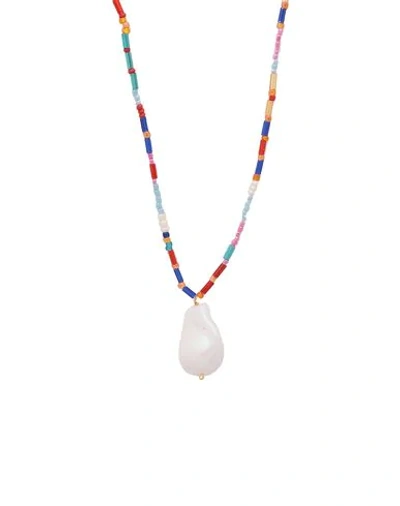 Taolei Necklace In Red