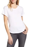 Splendid Recycled Blend Crewneck T-shirt In White