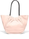 Proenza Schouler Small Ruched Crossbody Tote Bag In Pink