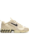 Nike X Stüssy Air Zoom Spiridon Caged "fossil" Sneakers In Neutrals
