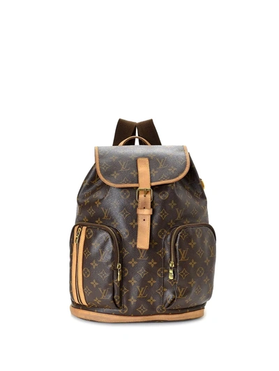 Pre-owned Louis Vuitton  Bosphore Backpack In Brown