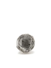 Parts Of Four Diamond Stud Single Earring In Silver