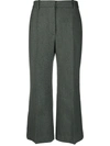VICTORIA BECKHAM TAILORED CROPPED TROUSERS