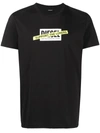 Diesel Support The Losers Logo-print T-shirt In Black