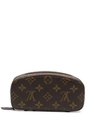 Pre-owned Louis Vuitton 1990s  Monogram Jewellery Box In Brown