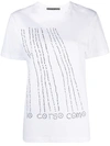 10 Corso Como Logo-print Cotton T-shirt In White