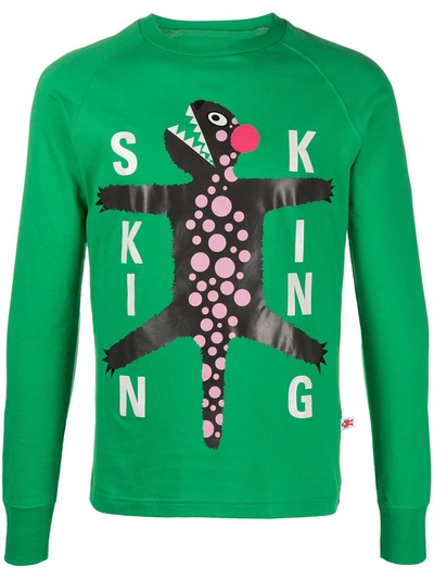 Pre-owned Walter Van Beirendonck Skin King Sweatshirt In Green