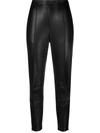 ISABEL MARANT CROPPED TAPERED TROUSERS