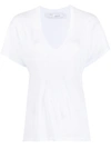 Iro Heloise T-shirt In White Linen In White