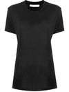 Iro Burn-out T-shirt In Black
