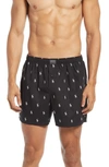 Polo Ralph Lauren Woven Cotton Boxers In Rl Black P