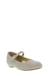 Nina Kids' 'zelia' Mary Jane In Gold