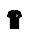 Marcelo Burlon County Of Milan Monogram Regular T-shirt In Black White