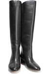GABRIELA HEARST CATALINA LEATHER WEDGE KNEE BOOTS,3074457345624388252
