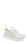 Adidas Originals Adidas Women's Ultraboost 5.0 Dna Primeblue Running Sneakers From Finish Line In White/ Green/ Grey