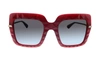 Dolce & Gabbana Dg 6111 15518g Square Sunglasses In Bordeaux