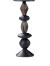 Zanat Play & Burn Candleholder (28cm) In Black