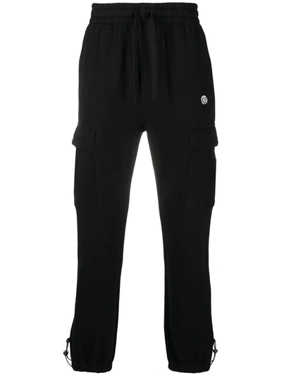 Billionaire Boys Club Multi-pocket Cotton Track Trousers In Black