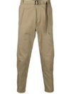 LOW BRAND CROPPED TAPERED TROUSERS