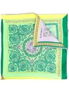 VERSACE BAROCCO MOSAIC PRINT SCARF