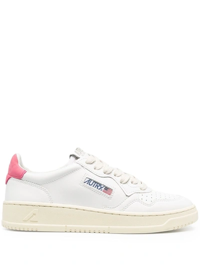 Autry Medalist Sneakers In White Leather