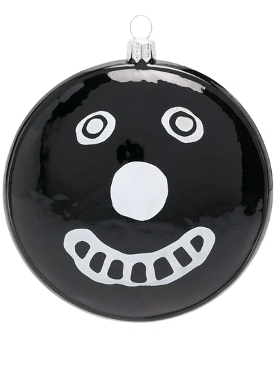 10 Corso Como Smile-print Bauble In Black