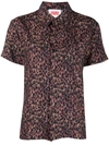SOLID & STRIPED THE CABANA LEOPARD-PRINT SHIRT